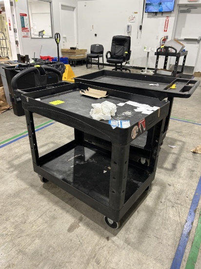 41IN X 25IN PLASTIC UTILITY CARTS
