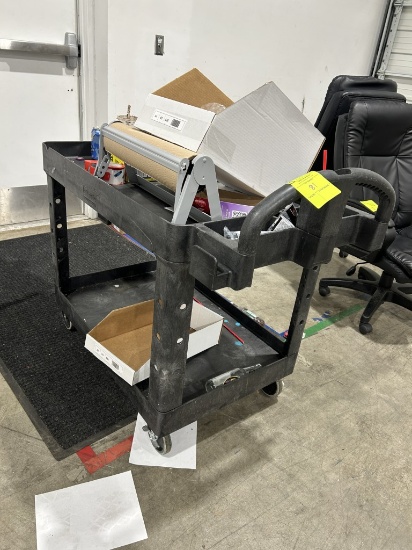 41IN X 25IN PLASTIC UTILITY CART