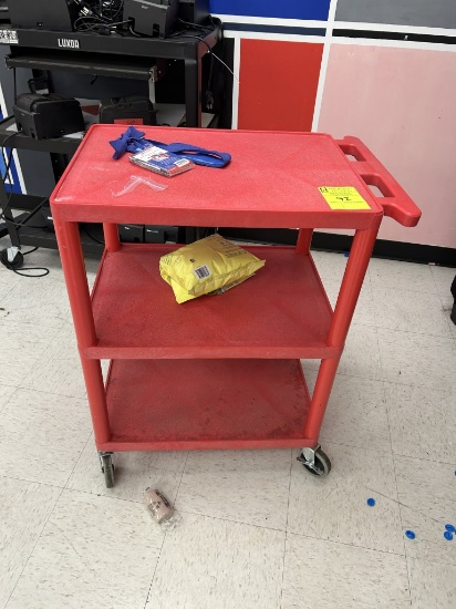 18IN X 28IN PLASTIC UTILITY CART