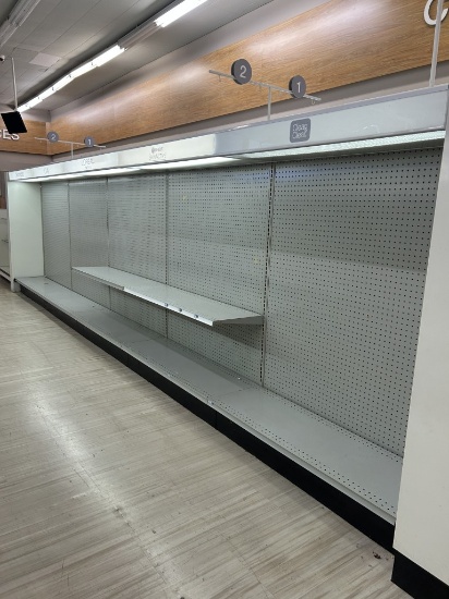 20FT OF LOZIER GONDOLA SHELVING