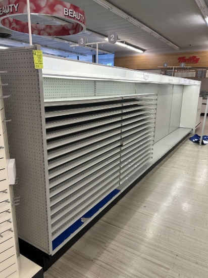 20FT OF LOZIER GONDOLA SHELVING