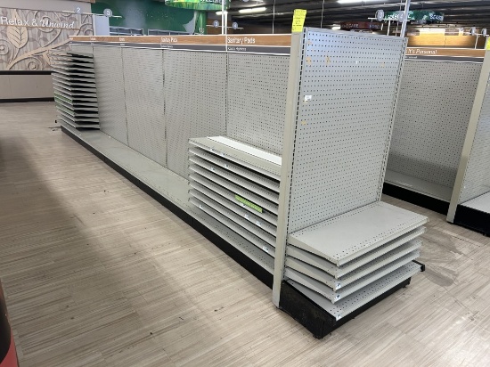 20FT OF LOZIER GONDOLA SHELVING