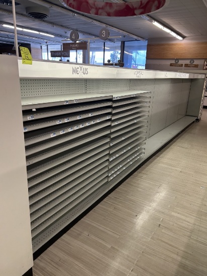 24FT OF LOZIER GONDOLA SHELVING