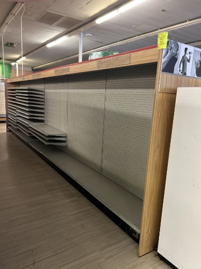 20FT OF LOZIER GONDOLA SHELVING