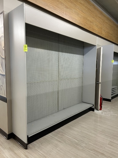 8FT OF LOZIER WALL SHELVING