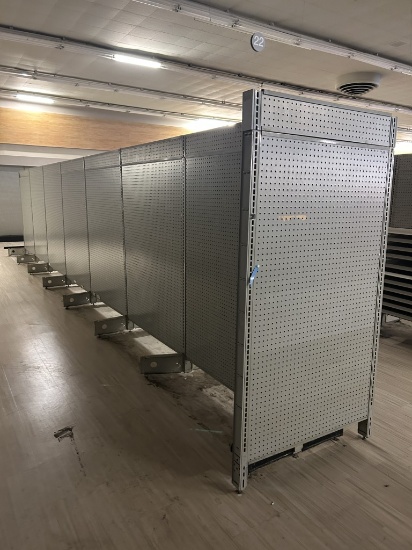 28FT OF LOZIER GONDOLA SHELVING