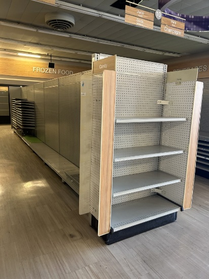 24FT OF LOZIER GONDOLA SHELVING