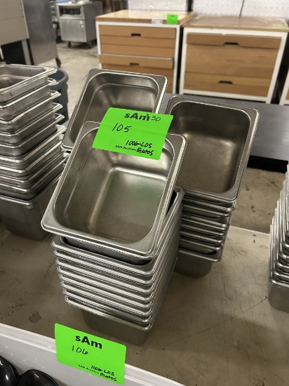 1/6 SIZE COMMERCIAL STEAM TABLE PAN 4” DEEP