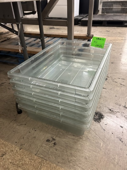 CARLISLE FOOD PREP STORAGE CONTAINERS 8.5 GALLON