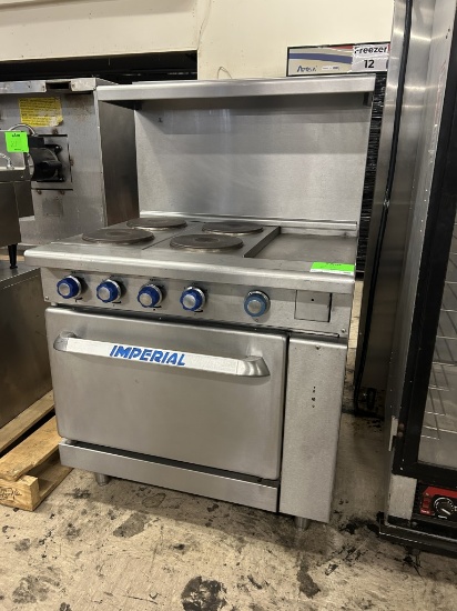 IMPERIAL ELECTRIC 4 BURNER RANGE