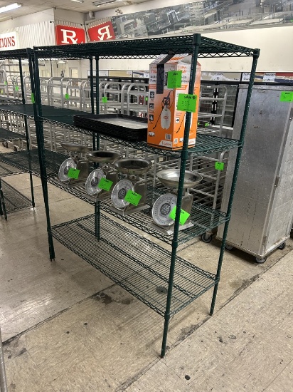 5’ 4 TIER WIRE RACKS