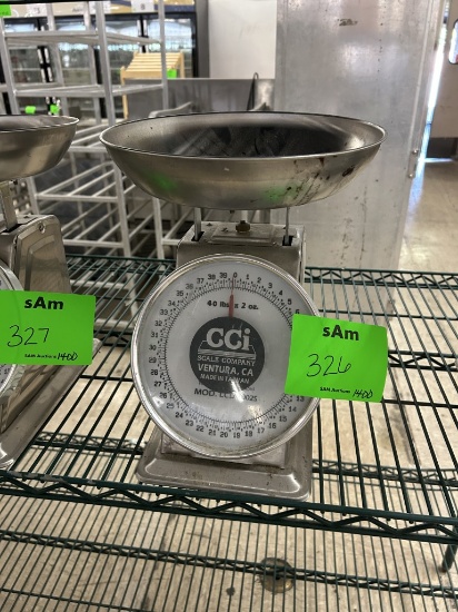 CCI 40 LB MECHANICAL SPRING DIAL SCALE