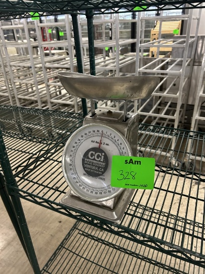 CCI 40 LB MECHANICAL SPRING DIAL SCALE