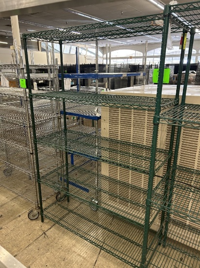 4’ 5 TIER WIRE STORAGE RACK