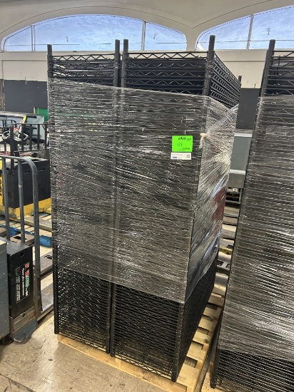 Olympic Black Wire Storage Rack Shelves