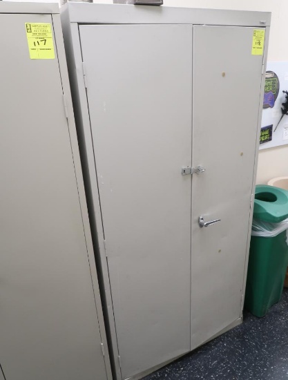 metal supply cabinet