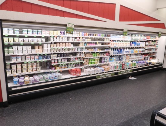 Tyler refrigerated multi-deck cases, 24' run (12+12), rear load