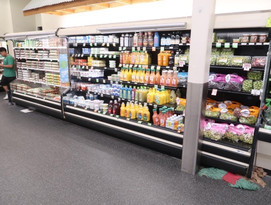 Tyler refrigerated multi-deck cases, 20' run (12+8)