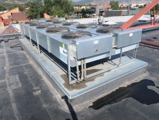 rooftop refrigeration condenser, 10 fan