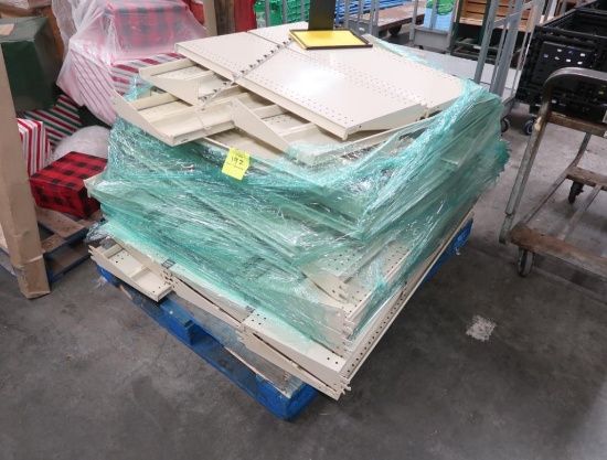 pallet of Lozier shelves