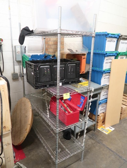 wire shelving unit