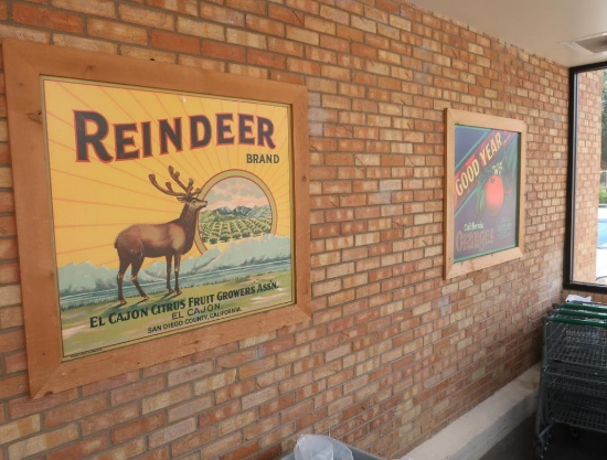 art work in both foyers