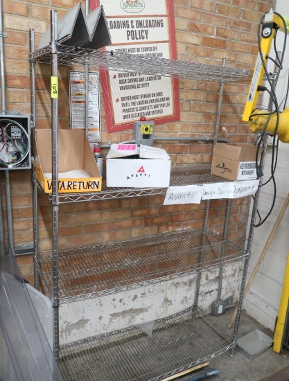 wire shelving unit