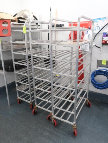 aluminum tub/tray carts