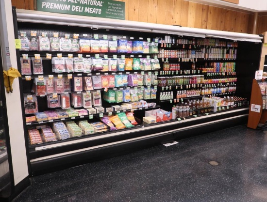Tyler refrigerated multi-deck cases, 16' run (8+8)