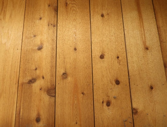 cedar paneling boards in bakery & meat areas