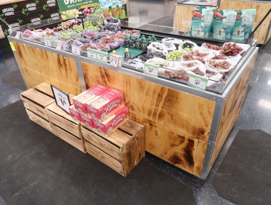 JSI Store Fixtures refrigerated merchandiser, self-contained