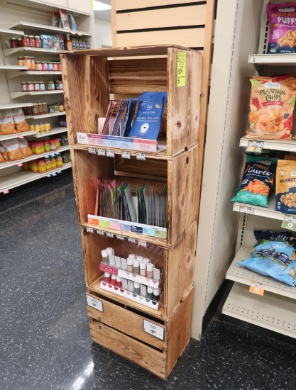 wooden crates