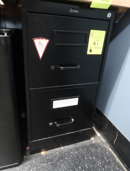 two drawer file cabinet