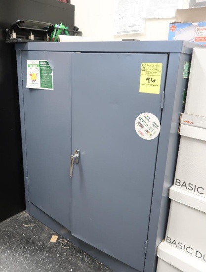 metal supply cabinet