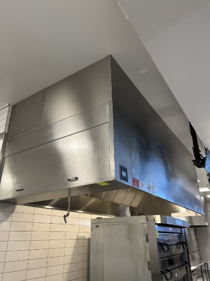 CAPTIVE AIRE 144IN X 66IN KITCHEN EXHAUST HOOD