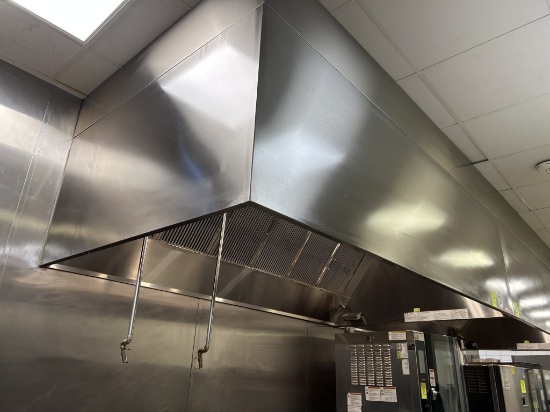 CAPTIVE AIRE 105IN X 60IN KITCHEN EXHAUST HOOD