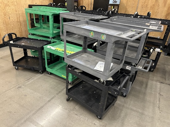25IN X 44IN PLASTIC UTILITY CARTS