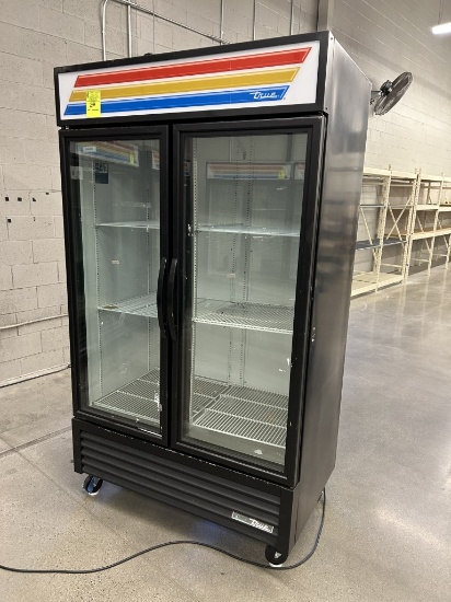 TRUE SELF CONTAINED TWO GLASS DOOR COOLER