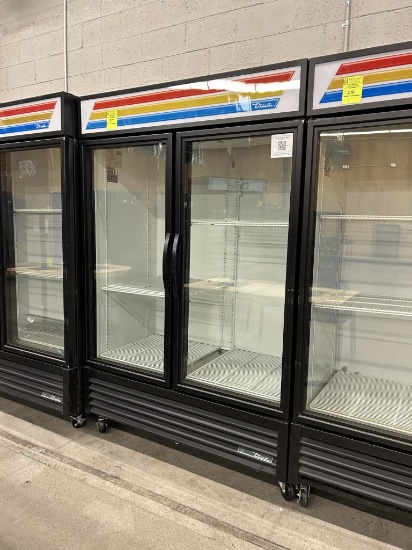TRUE SELF CONTAINED TWO GLASS DOOR COOLER