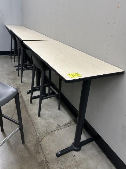 60IN X 24IN X 41IN BAR HEIGHT TABLES