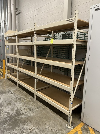 3 SECTIONS OF LOZIER WIDE SPAN RACKING