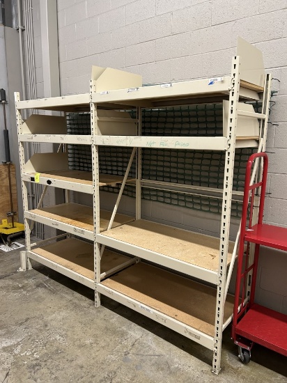 2 SECTIONS OF LOZIER WIDE SPAN RACKING