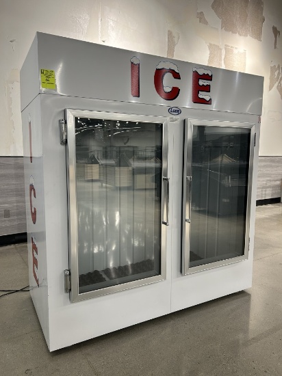 2024 LEER TWO DOOR SELF-CONTAINED ICE MERCHANDISER