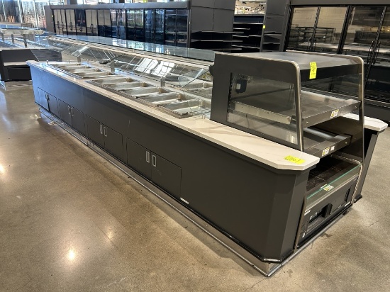 2019 Hill Phoenix 17ft Hot Food Bar