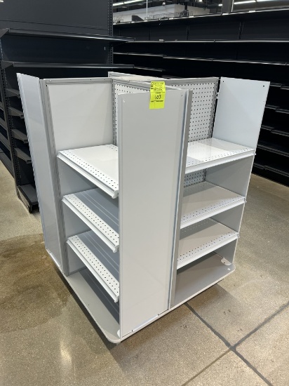 44in X 44in X 48in Portable Gondola Merchandiser