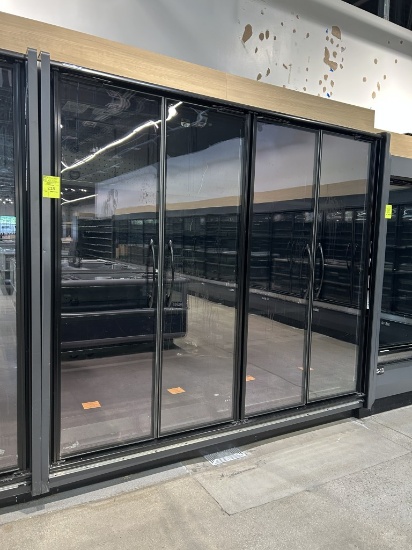 2022 HILL PHOENIX 8FT MULTIDECK CASE W/ MED TEMP DOORS