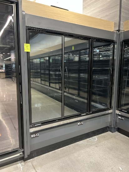 2019 HILL PHOENIX 6FT MULTIDECK MEAT CASE W/ MED TEMP DOORS