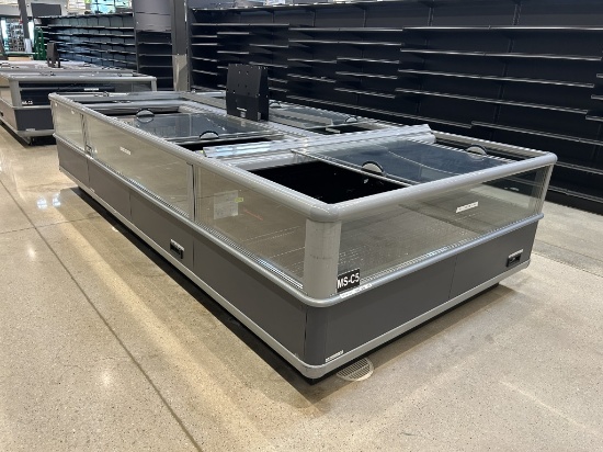 3 CASE SETUP OF 2019 ARNEG REMOTE COOLED DUAL TEMP BUNKER CASES
