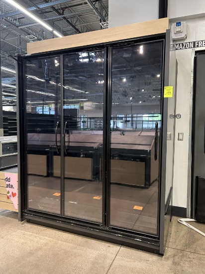 2022 HILL PHOENIX 6FT MULTIDECK CASE W/ MED TEMP DOORS