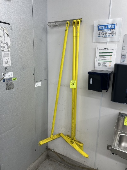 YELLOW JANITORIAL ITEMS